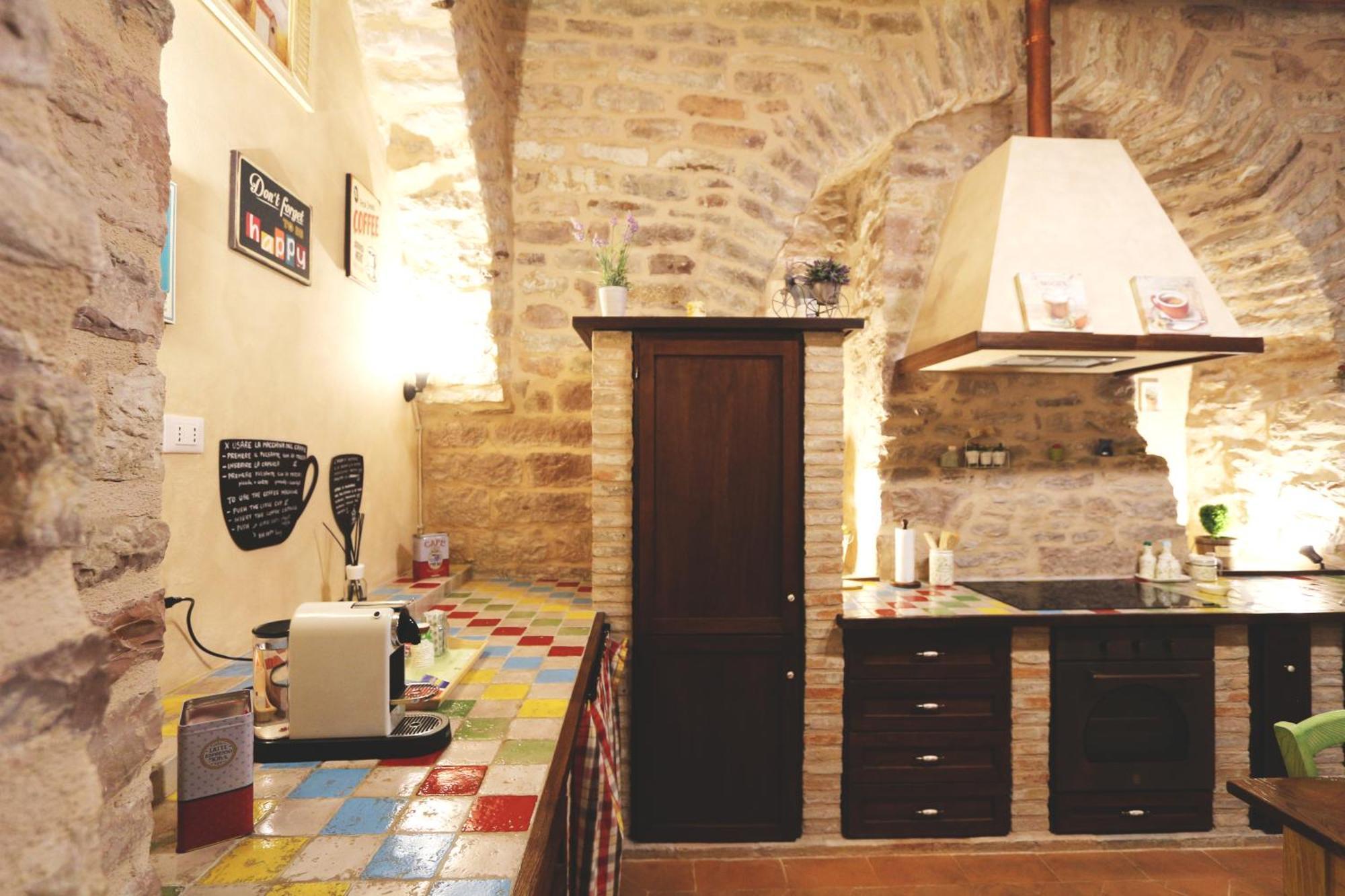La Casina Colorata Hotel Assisi Bagian luar foto
