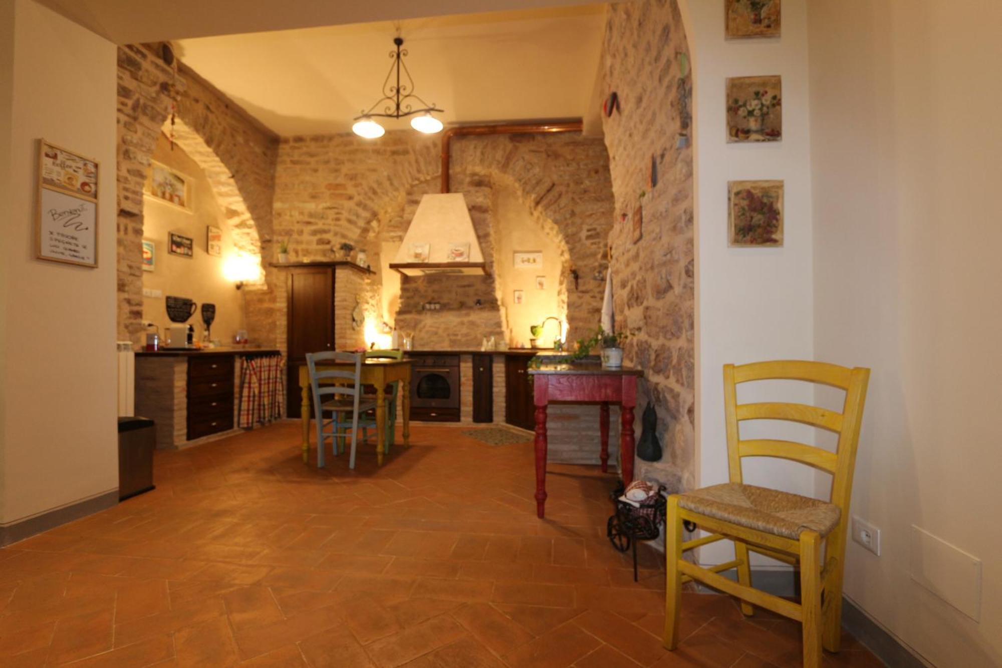 La Casina Colorata Hotel Assisi Bagian luar foto
